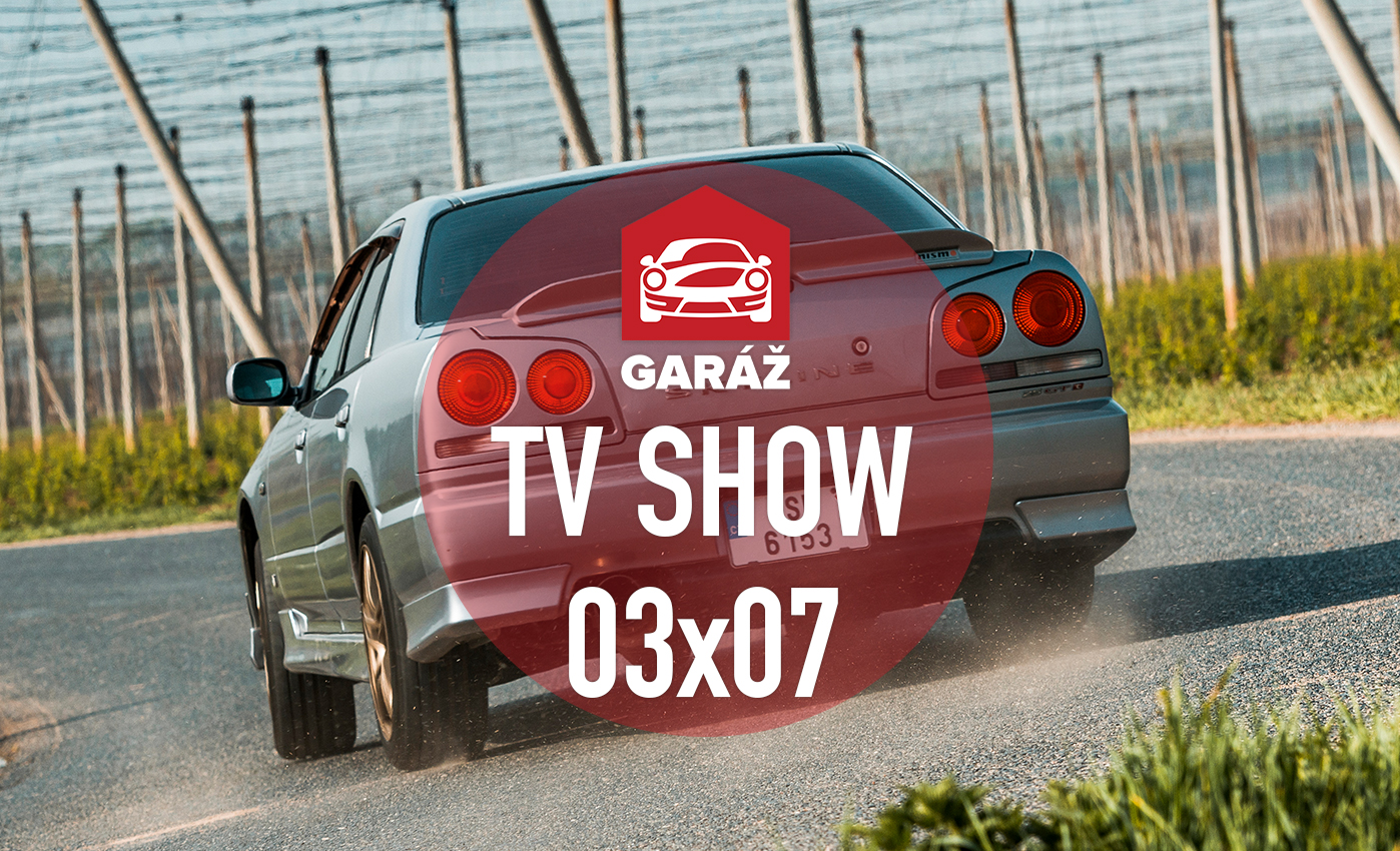 TV SHOW GARÁŽ 03x07 Nissan Skyline, Suzuki Swift Sport