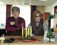 Kalendář Míši a Ríši: Prosincové vystřihovánky