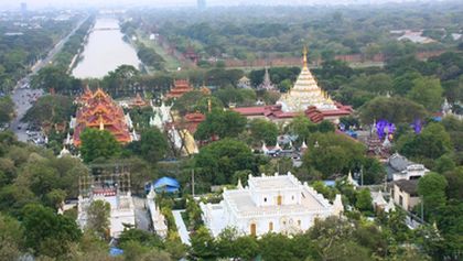 Barma - Rangún, Mandalaj a královská města