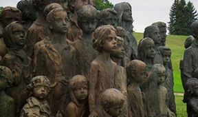 Cesty dětí, Vyhlazení obce Lidice