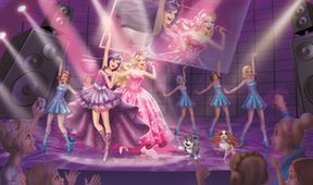 Barbie ™ Princezna a zpěvačka