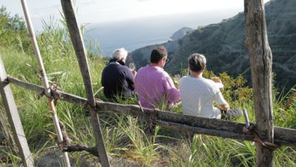 Manu a Matěj na cestě z Říma na ostrov Capri (7/10)