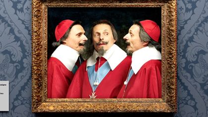 Úsměvná galerie: Philippe de Champaigne - Trojportrét ... (1/3)