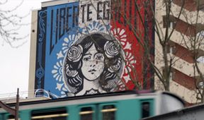 Banksy a smutné dievčatko