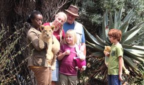 Karsten a Petra na safari