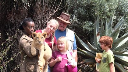 Karsten a Petra na safari