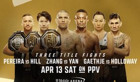 UFC 300: Pereira vs. Hill