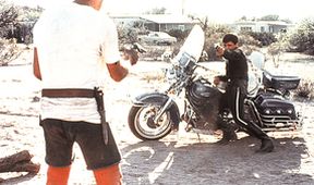 Modrá Electra Glide