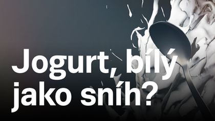 Jogurt, bílý jako sníh?