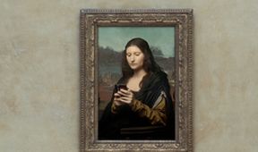 Úsměvná galerie: Leonardo da Vinci - Mona Lisa (3/3)