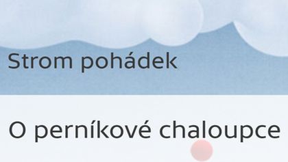O perníkové chaloupce