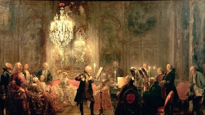 Mistrovská díla: Adolf von Menzel – Flétnový koncert