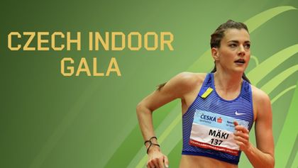 Czech Indoor Gala, Atletika