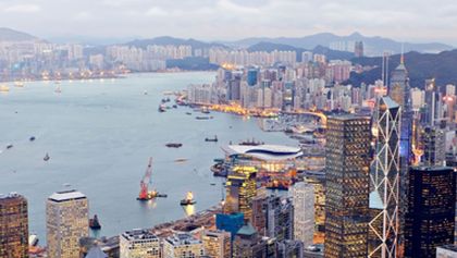 Šanghaj a Hongkong