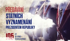 Předávání státních vyznamenání prezidentem republiky