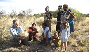 Domorodé kmeny, zvířata a já: Lví lidé z Kalahari