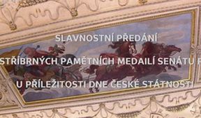 Slavnostní předávání Stříbrných medailí předsedy Senátu