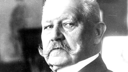 Hindenburg a Hitler
