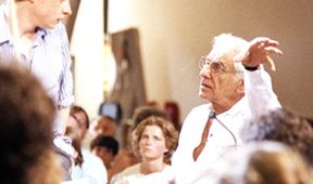 Leonard Bernstein učí mladé hudebníky