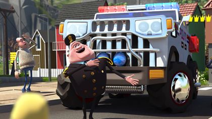 Plody - policejní autíčko