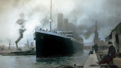 Titanic v barvě (2)