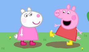 Prasátko Peppa a zlaté holínky