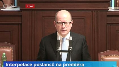 Interpelace poslanců na předsedu vlády