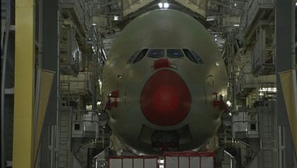 Airbus A380 - Obr ve vzduchu