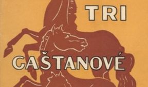 Tri gaštanové kone