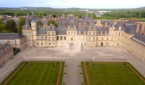 Úchvatný palác ve Fontainebleau