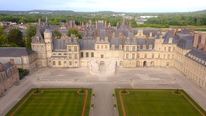 Úchvatný palác ve Fontainebleau