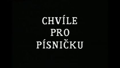Chvíle pro písničku