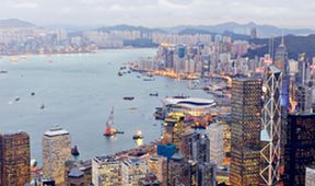 Šanghaj a Hongkong