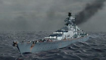 Hon na bitevní loď Bismarck