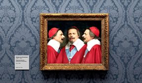 Úsměvná galerie: Philippe de Champaigne - Trojportrét ... (1/3)