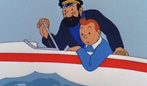 Tintin a jezero žraloků