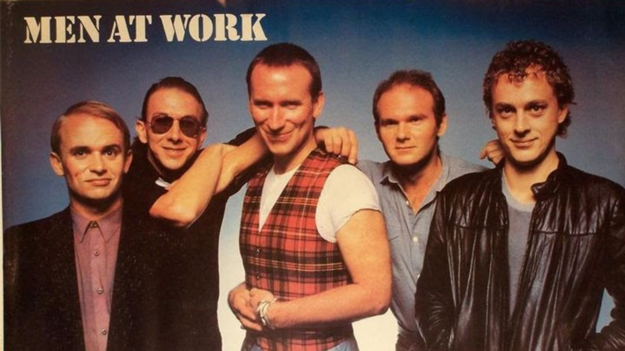 Down under. Группа men at work. Колин Хэй men at work. Men at work down under. Men at work Band.