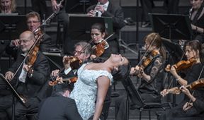 Netrebko a Eyvazov na koncertu v Salcburku