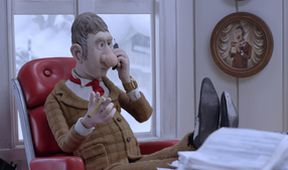Sluník a Ludvík a sněhový stroj