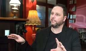 Na plovárně s Janem P. Muchowem