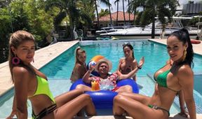 Dvaja burani v Miami