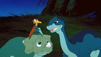Země dinosaurů 7: Putování za kamenem chladného ohně