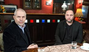Na plovárně s Janem P. Muchowem