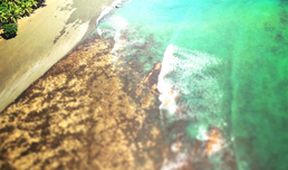 Kostarika, most mezi Tichým oceánem a Karibským mořem