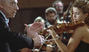 Anne-Sophie Mutterová a Herbert von Karajan