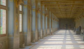 Úchvatný palác ve Fontainebleau