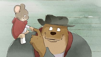 O myšce a medvědovi