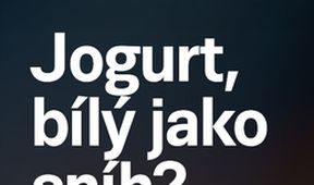 Jogurt, bílý jako sníh?