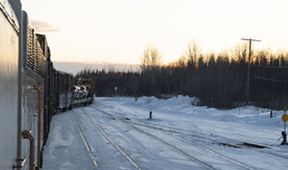 Železnice v arktickém ledu (4)