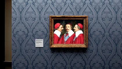 Úsměvná galerie: Philippe de Champaigne - Trojportrét ... (1/3)